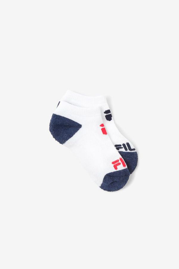 Meias Fila Rapaz Branco Multicoloridas - Fila Cushioned No Show 10-Pack En Portugal,LEIR-06341